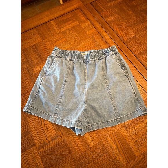 Madewell plus denim easy pull on shorts size XS - Picture 2 of 7